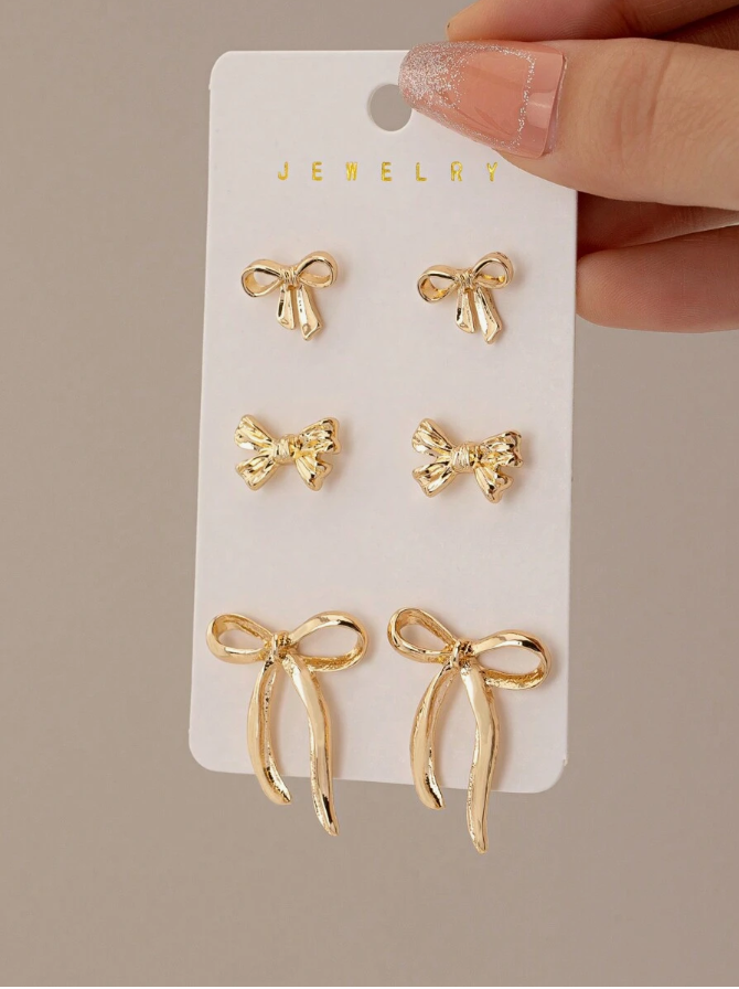 זוגות עגילי קשת סט עגילי