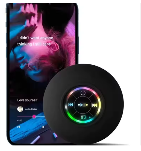 מיני נייד Bluetooth אודיו IPX4 אורות LED עמידות למים