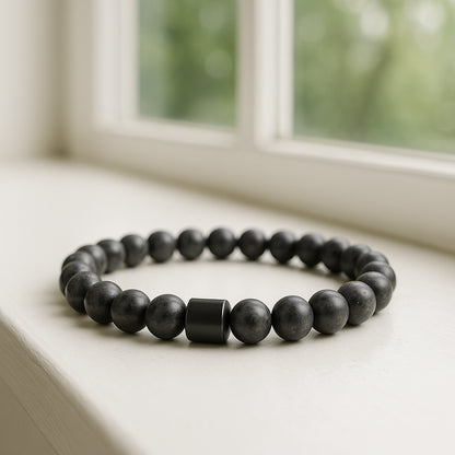 צמיד מגנטי טבעי להפחתת דחפים לאלכוהול