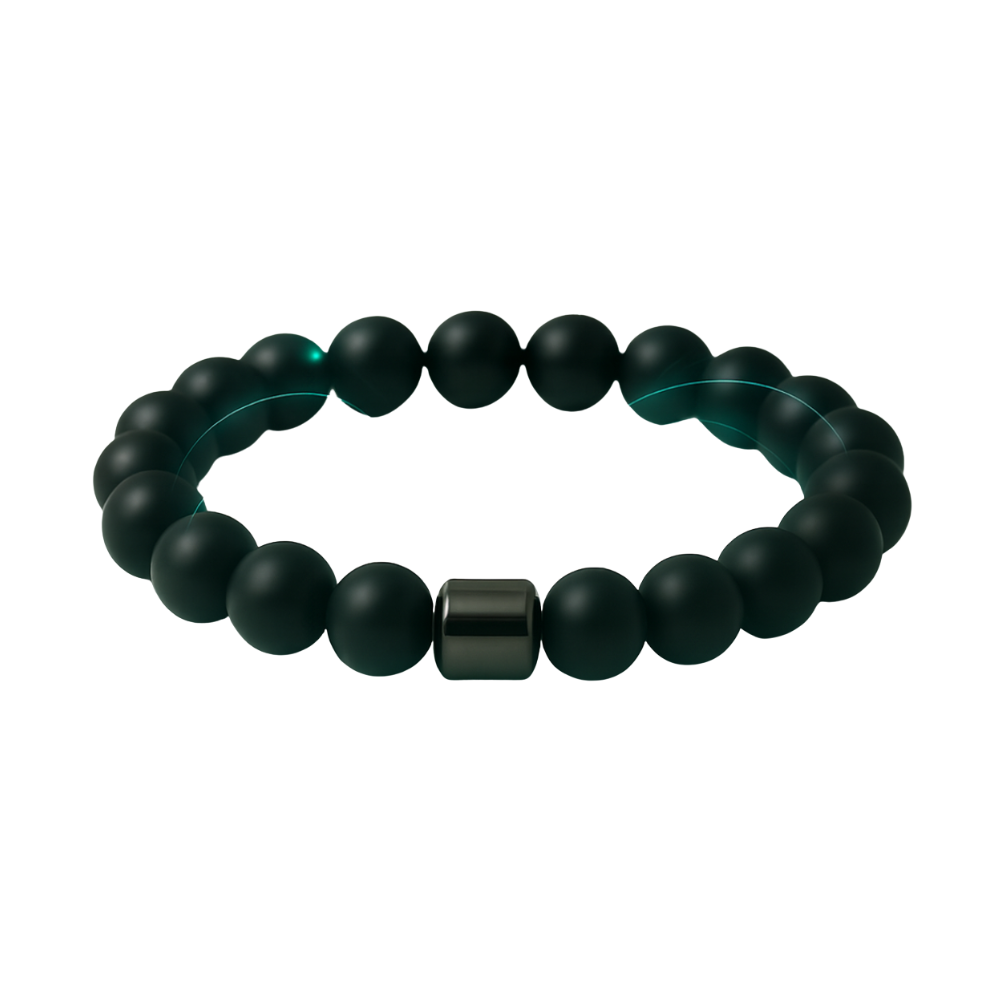 צמיד מגנטי טבעי להפחתת דחפים לאלכוהול