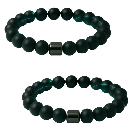 צמיד מגנטי טבעי להפחתת דחפים לאלכוהול