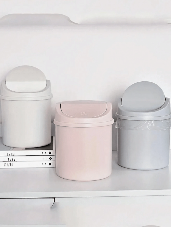 פח אשפה מיני מכוסה