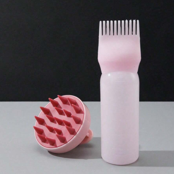 בקבוק אחד לניקוי יבש עם שיניים