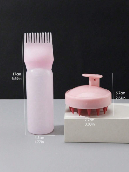 בקבוק אחד לניקוי יבש עם שיניים