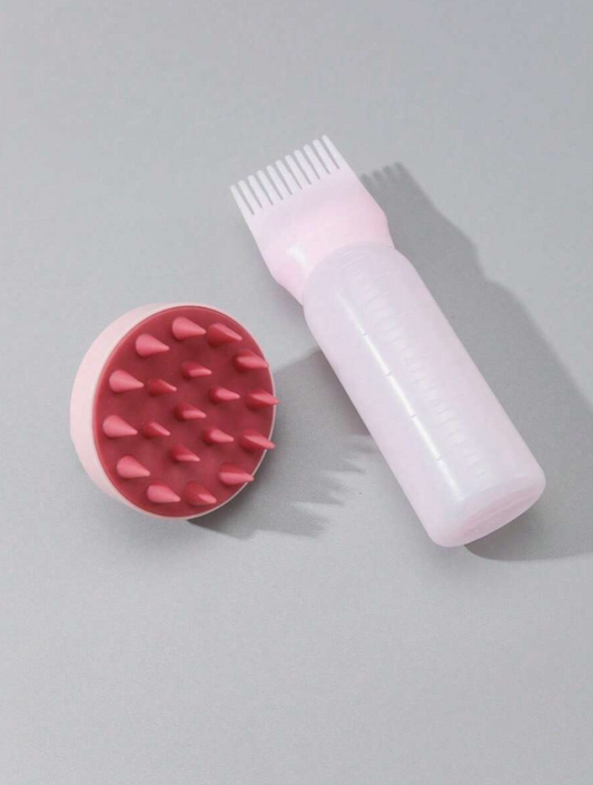 בקבוק אחד לניקוי יבש עם שיניים