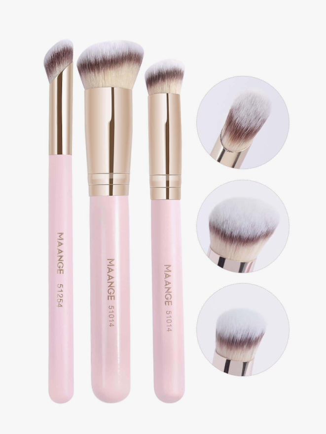 סט מברשות איפור מקצועי של היילייטר