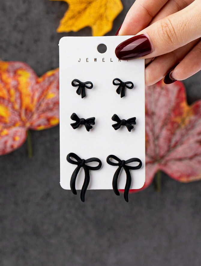 זוגות עגילי קשת סט עגילי