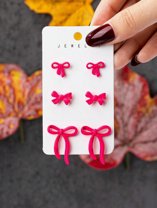 זוגות עגילי קשת סט עגילי