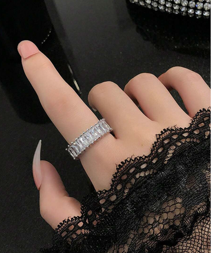 סט טבעות נחושת וכסף בגימור