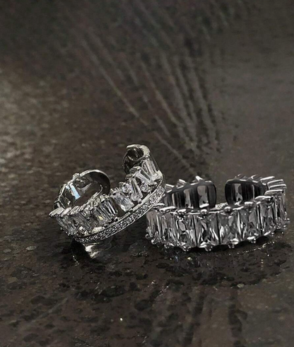 סט טבעות נחושת וכסף בגימור