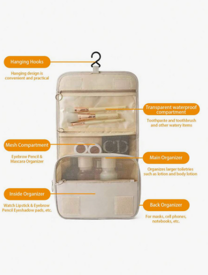 תיק איפור תלייה רב תכליתי