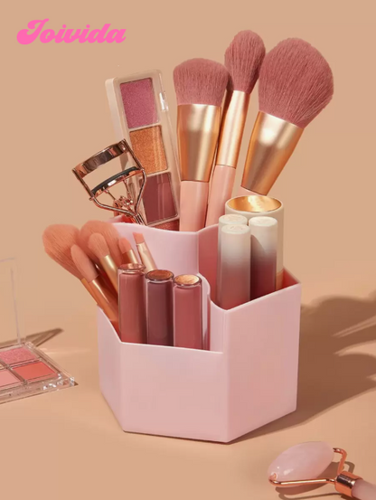 מארגן איפור רב תכליתי לחדר אמבטיה ומשרד