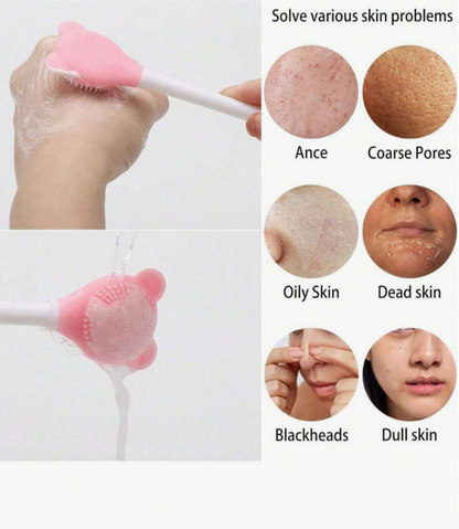 חידות סרט לשטיפת פנים צמיד סט ספוג איפור