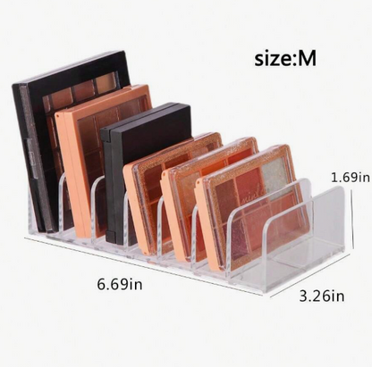 ארגונית איפור עם מגירות לפלטות צלליות