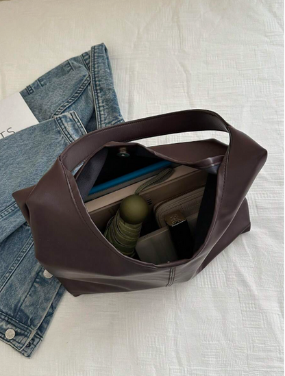 תיק אופנה חדש בצבע אחיד