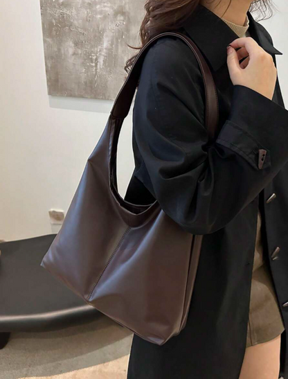 תיק אופנה חדש בצבע אחיד