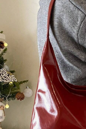 תיק אופנה חדש בצבע אחיד