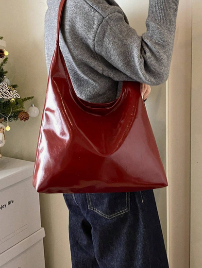 תיק אופנה חדש בצבע אחיד