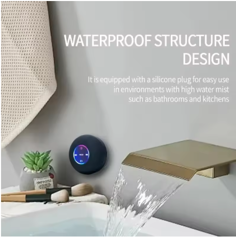 מיני נייד Bluetooth אודיו IPX4 אורות LED עמידות למים